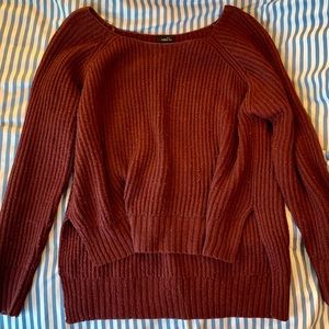 Rue21 Maroon Burgundy Sweater